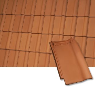 PIEMONT Pálená škridla režná v Keramická strešná krytina, Röben keramické krytiny, Piemont keramické krytiny